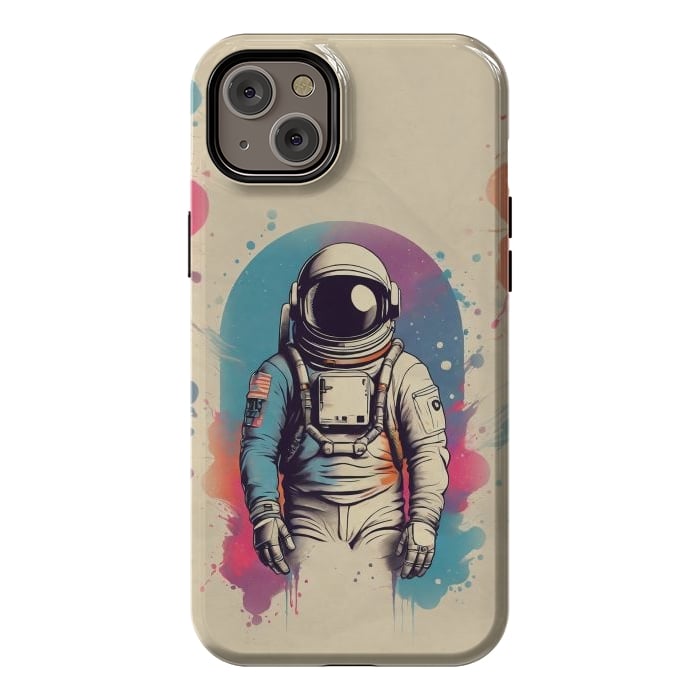 iPhone 14 Plus StrongFit Cosmic wanderer by JohnnyVillas