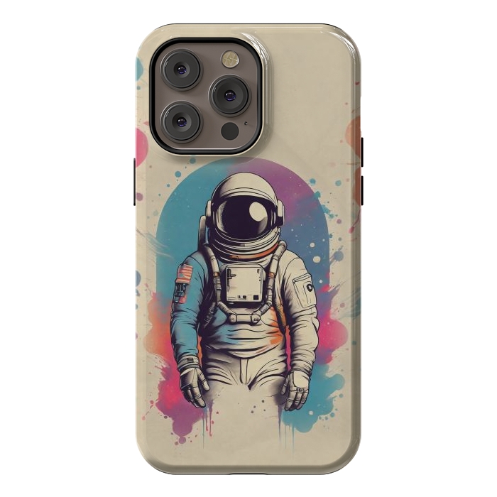 iPhone 14 Pro max StrongFit Cosmic wanderer by JohnnyVillas