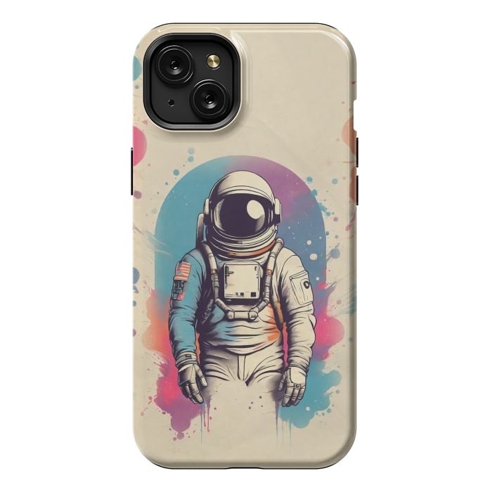 iPhone 15 Plus StrongFit Cosmic wanderer by JohnnyVillas
