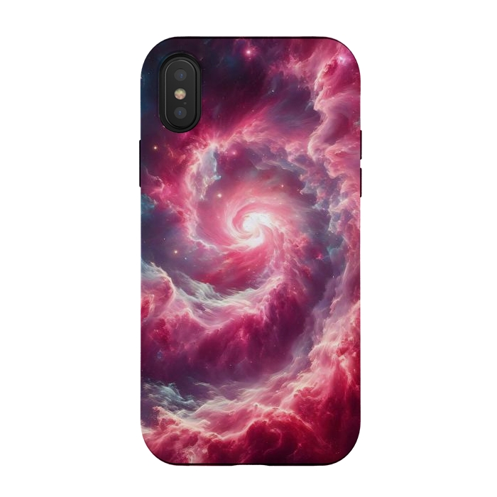 iPhone Xs / X StrongFit Nebula 16 by JohnnyVillas