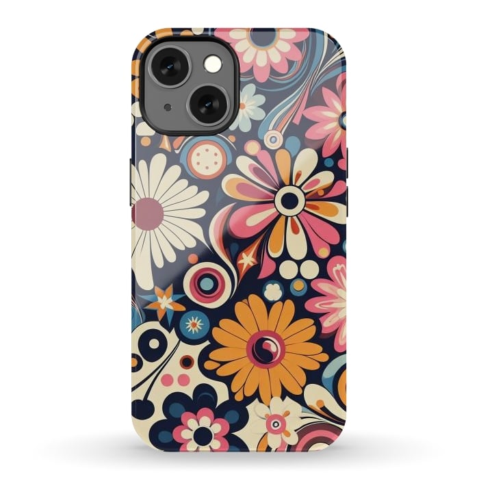 iPhone 13 StrongFit 60s Flower Power 1 by JohnnyVillas