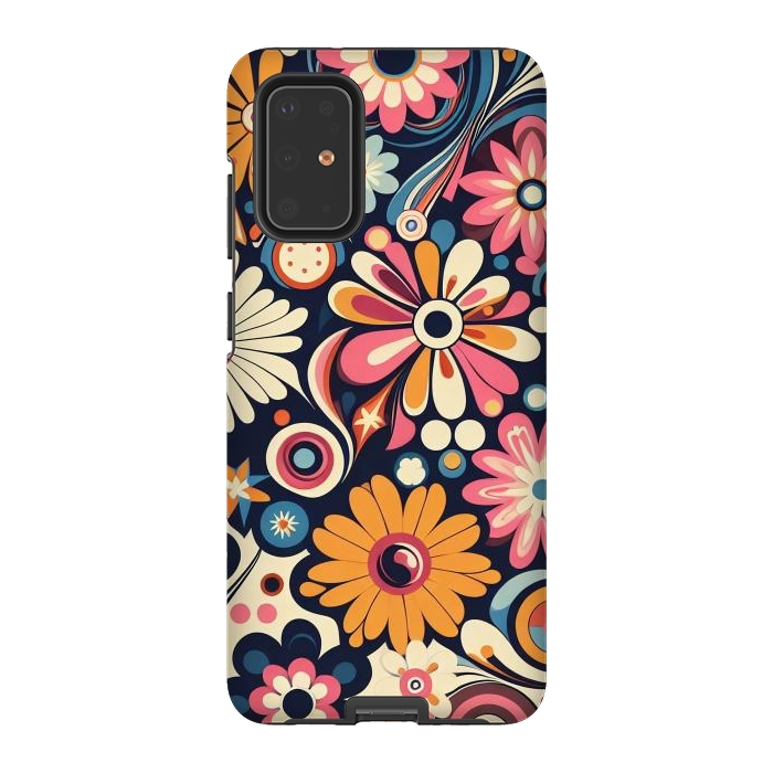Galaxy S20 Plus StrongFit 60s Flower Power 1 by JohnnyVillas