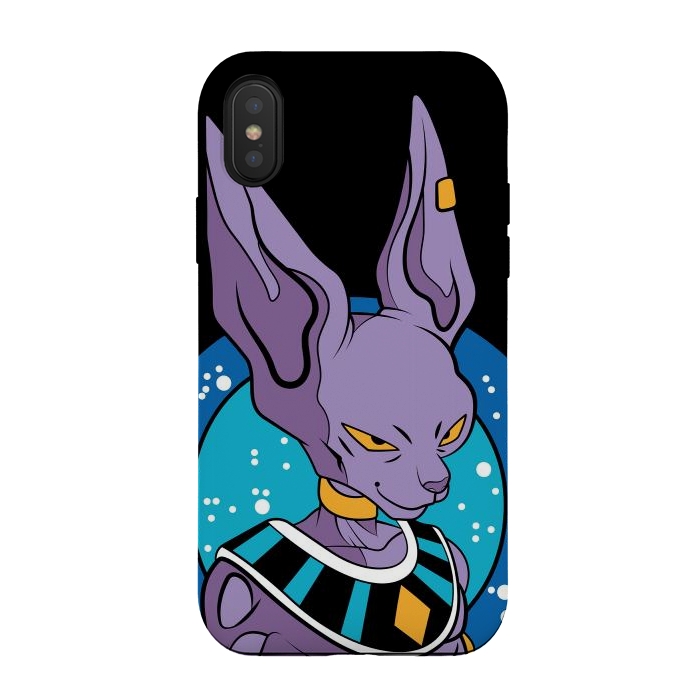 iPhone Xs / X StrongFit The God of Destruction by Kato