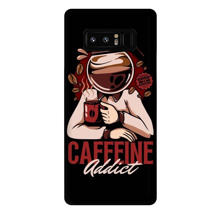 Galaxy Note 8 StrongFit Caffeine Addict by LM2Kone