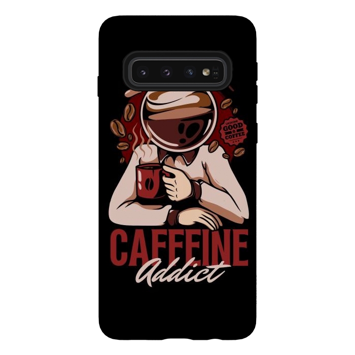 Galaxy S10 StrongFit Caffeine Addict by LM2Kone