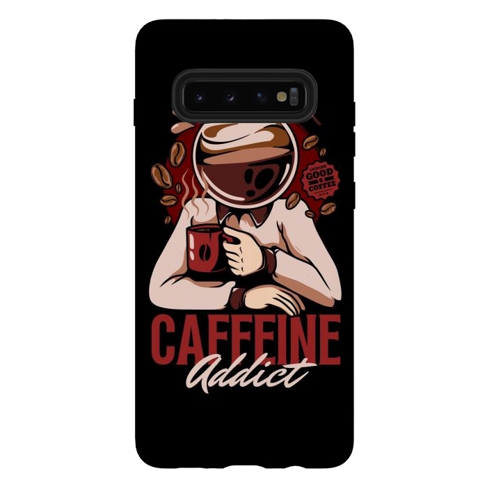 Galaxy S10 plus StrongFit Caffeine Addict by LM2Kone