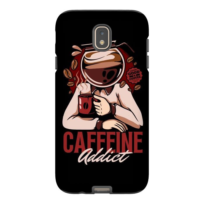 Galaxy J7 StrongFit Caffeine Addict by LM2Kone