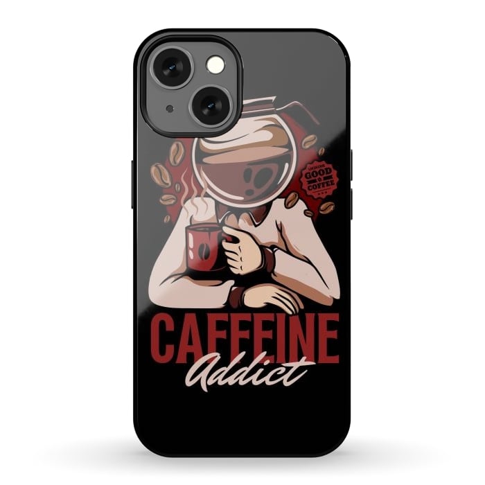 iPhone 13 StrongFit Caffeine Addict by LM2Kone