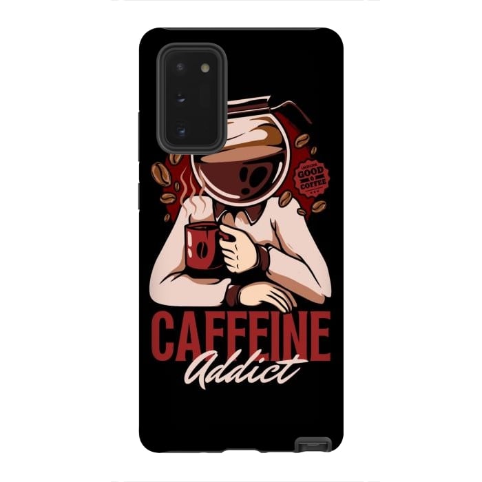 Galaxy Note 20 StrongFit Caffeine Addict by LM2Kone