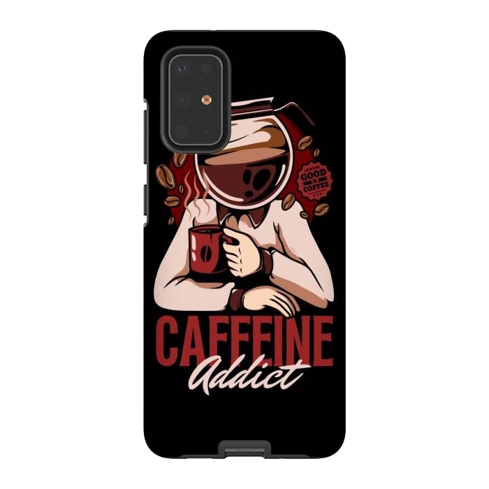 Galaxy S20 Plus StrongFit Caffeine Addict by LM2Kone