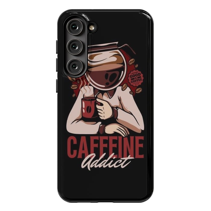 Galaxy S23 Plus StrongFit Caffeine Addict by LM2Kone