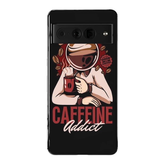 Pixel 7 Pro StrongFit Caffeine Addict by LM2Kone