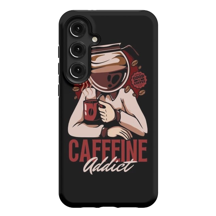 Galaxy S24 Plus StrongFit Caffeine Addict by LM2Kone