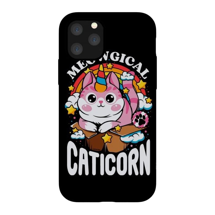 iPhone 11 Pro StrongFit Cute Meowgical Caticorn by LM2Kone