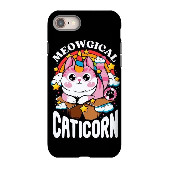iPhone SE StrongFit Cute Meowgical Caticorn by LM2Kone