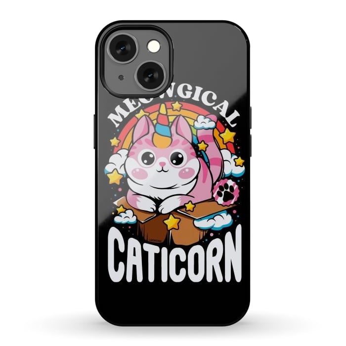 iPhone 13 StrongFit Cute Meowgical Caticorn by LM2Kone