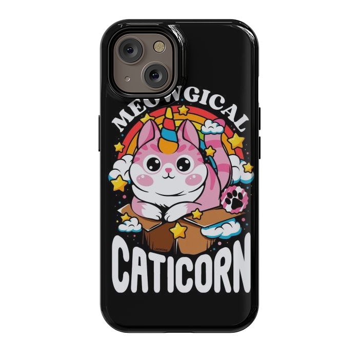 iPhone 14 StrongFit Cute Meowgical Caticorn by LM2Kone
