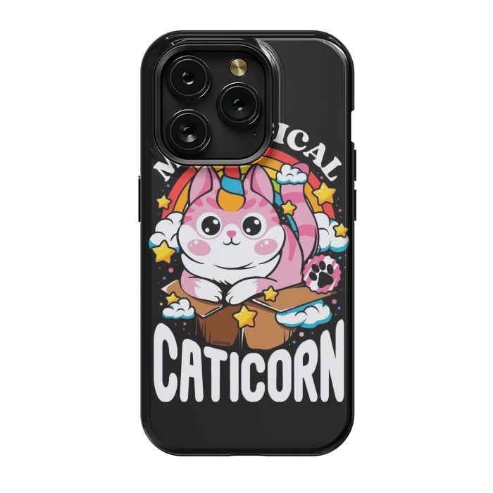 iPhone 15 Pro StrongFit Cute Meowgical Caticorn by LM2Kone