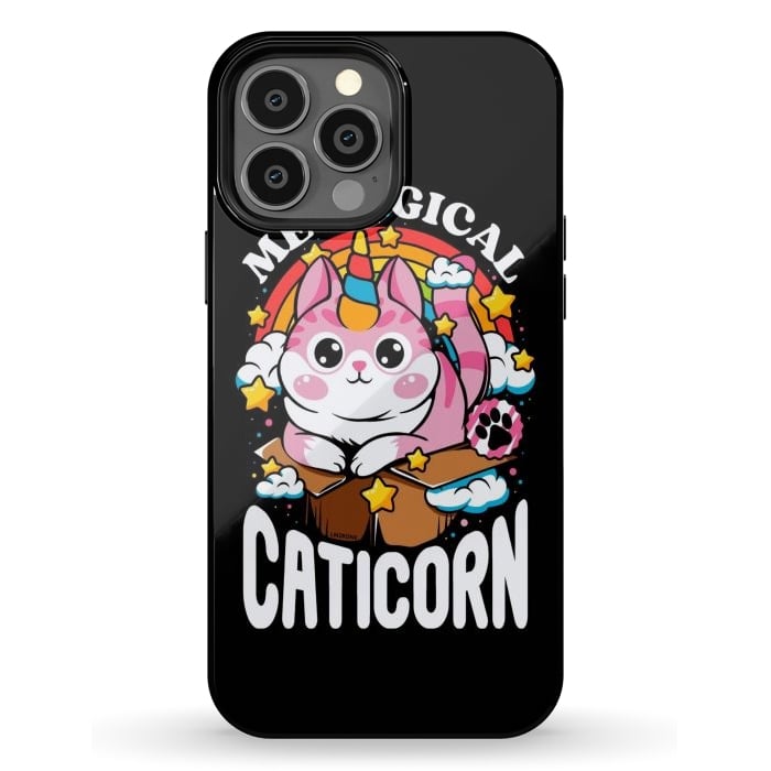 iPhone 13 Pro Max StrongFit Cute Meowgical Caticorn by LM2Kone