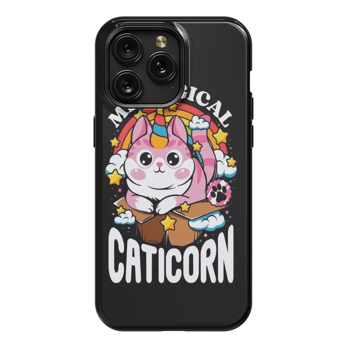 iPhone 15 Pro Max StrongFit Cute Meowgical Caticorn by LM2Kone