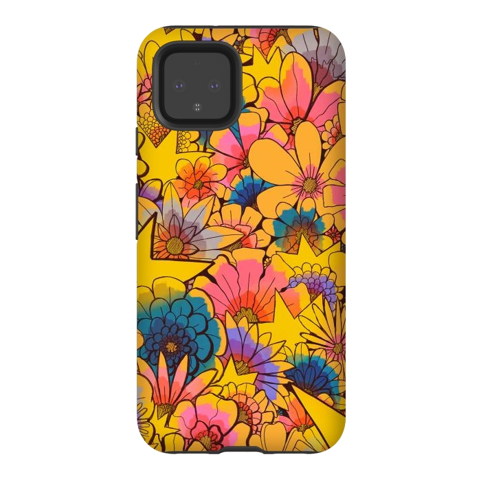 Pixel 4 StrongFit Stars and flowers by Steve Wade (Swade)