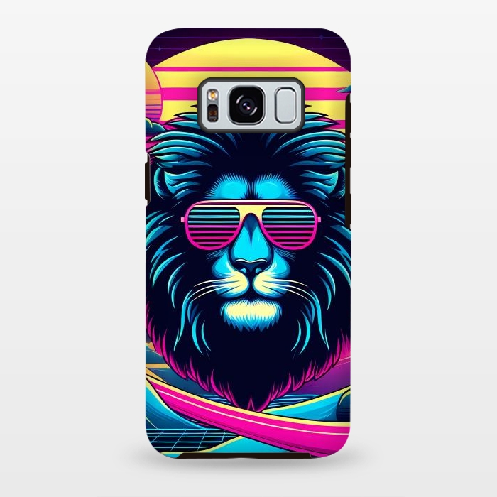 Galaxy S8 plus StrongFit King of the 80s by JohnnyVillas
