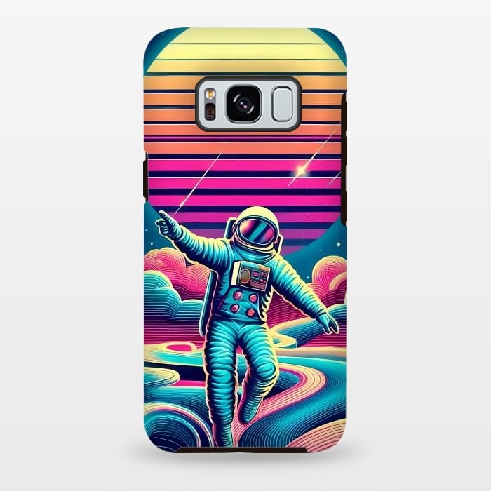 Galaxy S8 plus StrongFit Dancing Through Time and Space by JohnnyVillas