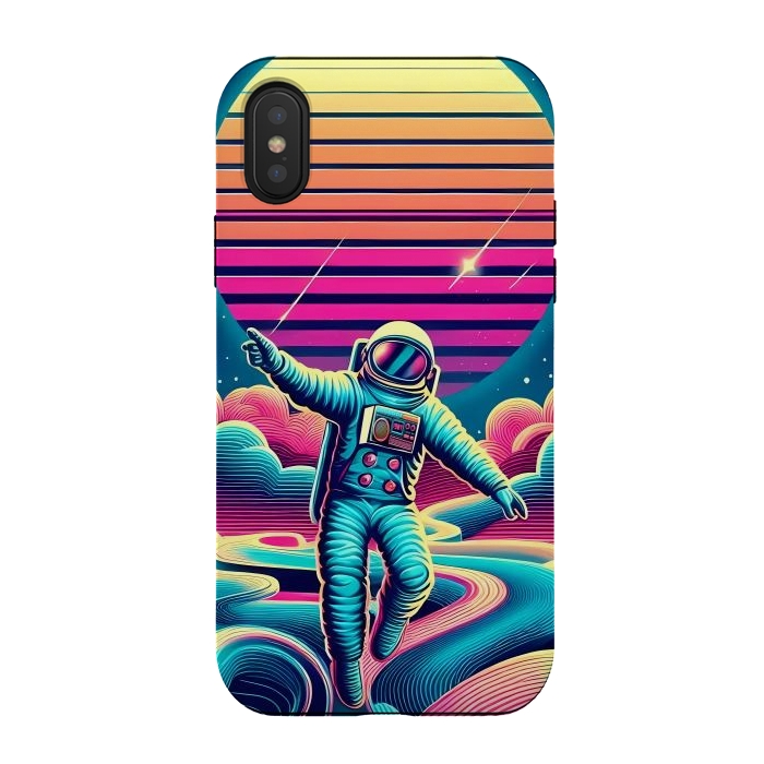 iPhone Xs / X StrongFit Dancing Through Time and Space by JohnnyVillas