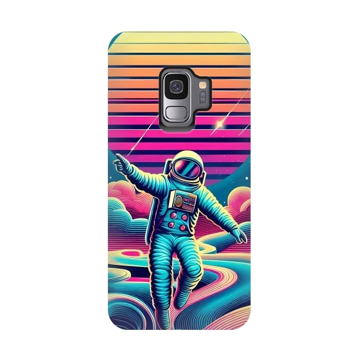 Galaxy S9 StrongFit Dancing Through Time and Space by JohnnyVillas