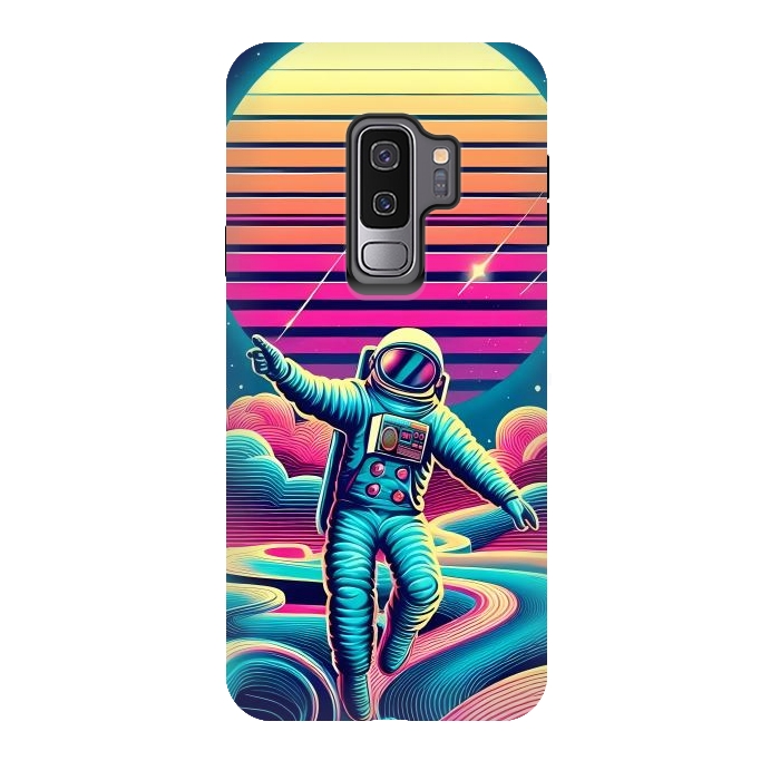 Galaxy S9 plus StrongFit Dancing Through Time and Space by JohnnyVillas