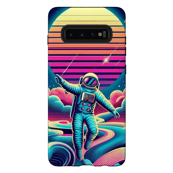 Galaxy S10 plus StrongFit Dancing Through Time and Space by JohnnyVillas