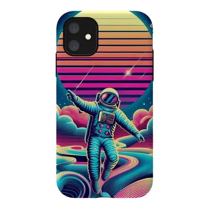 iPhone 11 StrongFit Dancing Through Time and Space by JohnnyVillas