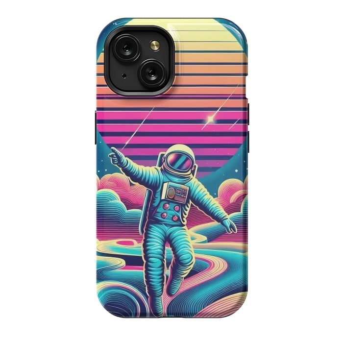 iPhone 15 StrongFit Dancing Through Time and Space by JohnnyVillas