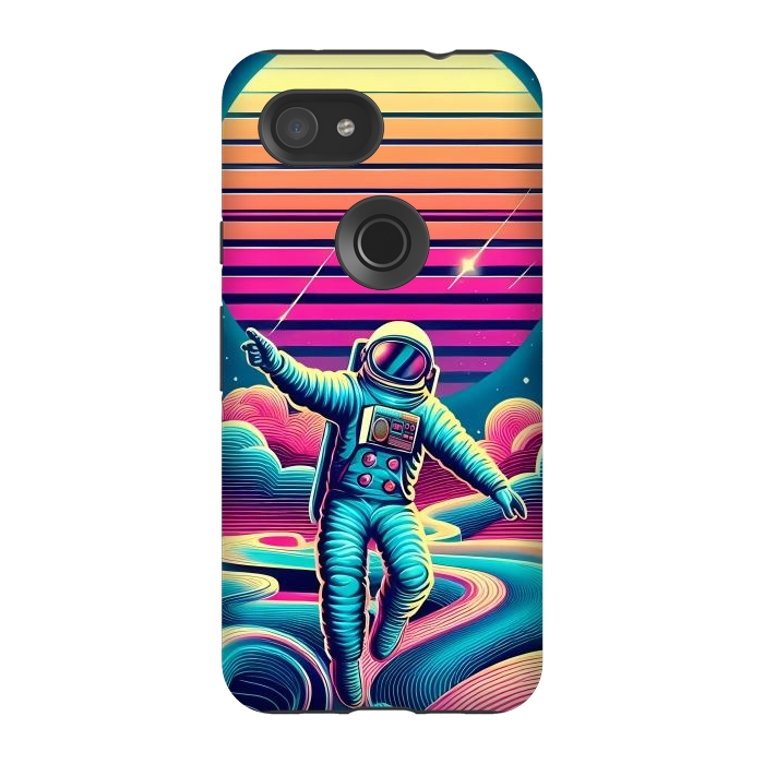 Pixel 3A StrongFit Dancing Through Time and Space by JohnnyVillas