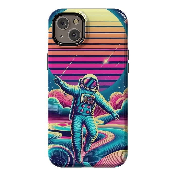 iPhone 14 Plus StrongFit Dancing Through Time and Space by JohnnyVillas