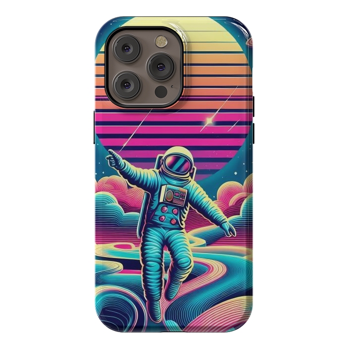 iPhone 14 Pro max StrongFit Dancing Through Time and Space by JohnnyVillas