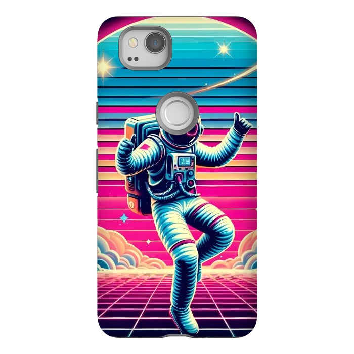 Pixel 2 StrongFit Astral Moves in Neon by JohnnyVillas