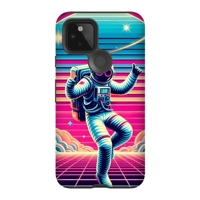 Pixel 5 StrongFit Astral Moves in Neon by JohnnyVillas