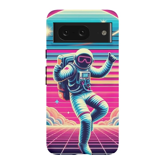 Pixel 8 StrongFit Astral Moves in Neon by JohnnyVillas