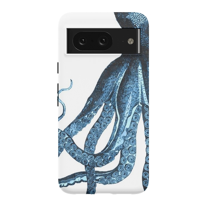 Pixel 8 StrongFit Blue Octopus Illustration by Alemi