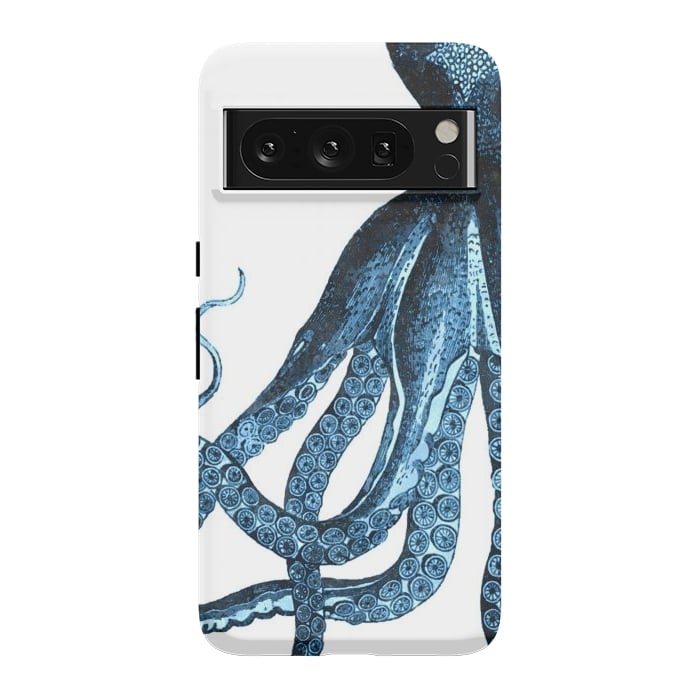Pixel 8 Pro StrongFit Blue Octopus Illustration by Alemi
