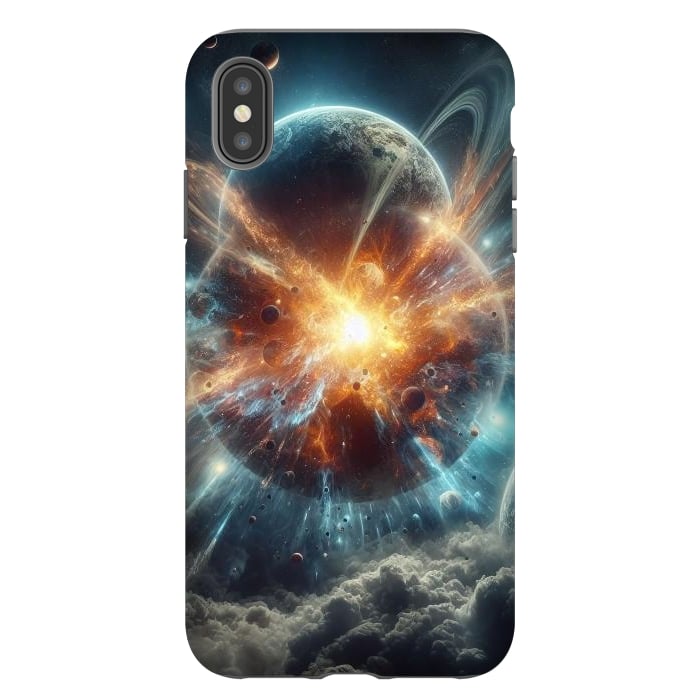 iPhone Xs Max StrongFit Clash of Planets by JohnnyVillas