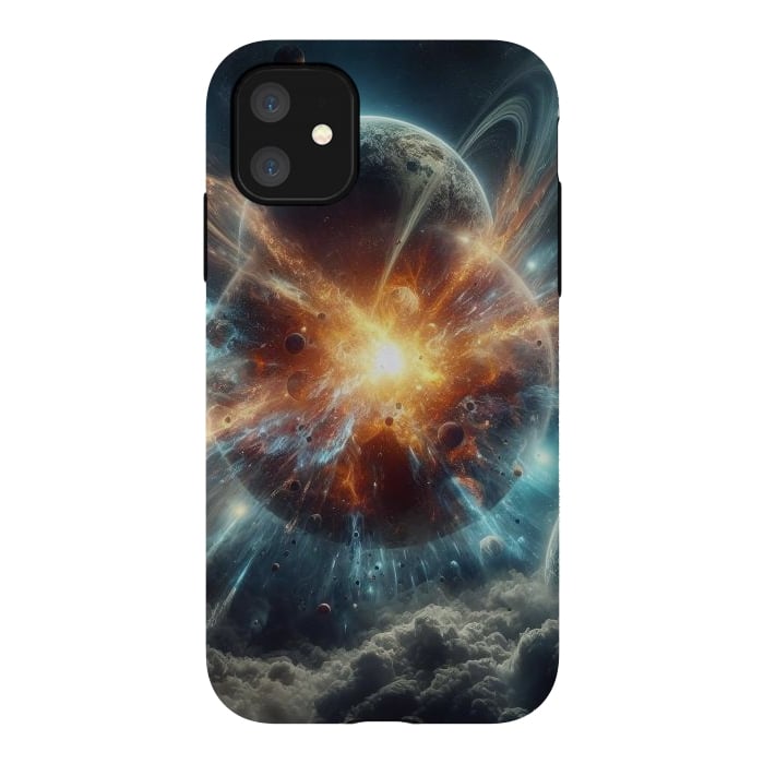 iPhone 11 StrongFit Clash of Planets by JohnnyVillas