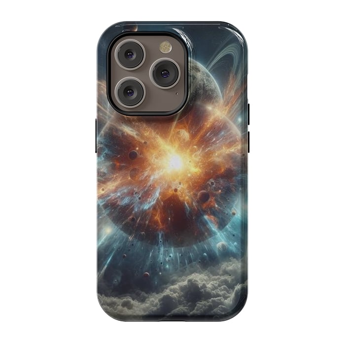 iPhone 14 Pro StrongFit Clash of Planets by JohnnyVillas