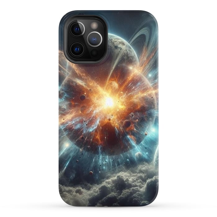iPhone 12 Pro Max StrongFit Clash of Planets by JohnnyVillas