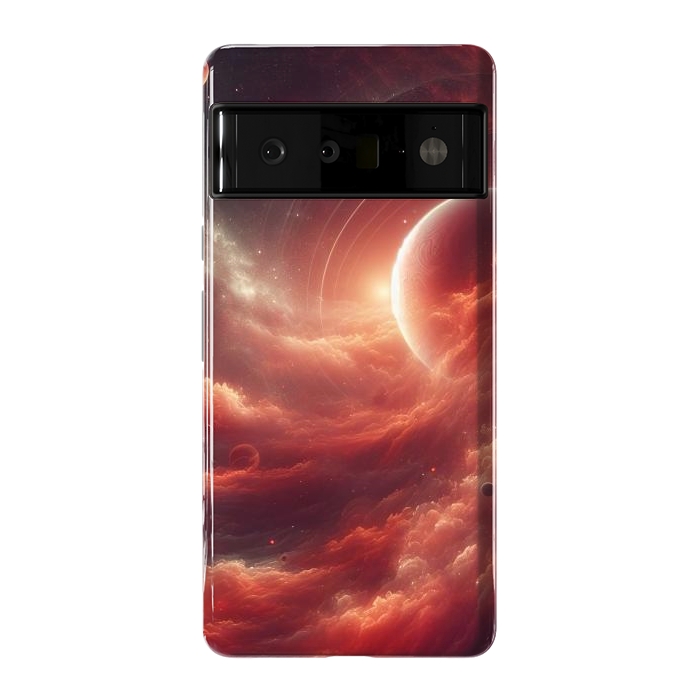 Pixel 6 Pro StrongFit Red Universe by JohnnyVillas