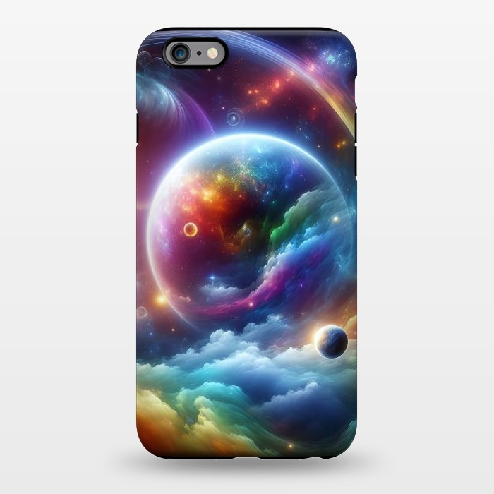 iPhone 6/6s plus StrongFit Rainbow Universe by JohnnyVillas