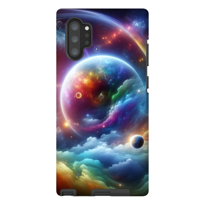 Galaxy Note 10 plus StrongFit Rainbow Universe by JohnnyVillas