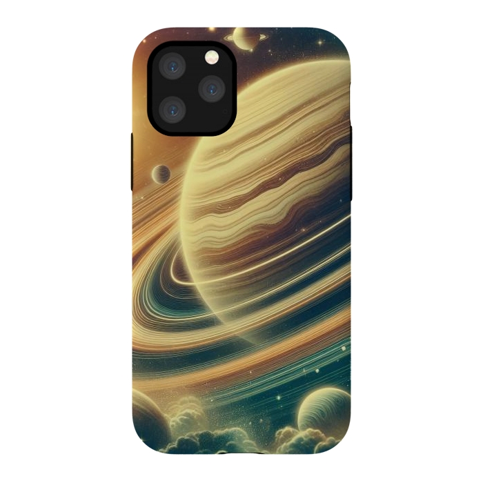 iPhone 11 Pro StrongFit Retro Universe by JohnnyVillas