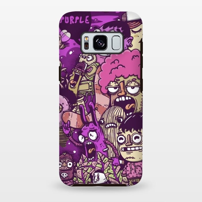 Galaxy S8 plus StrongFit purple project by Manuvila